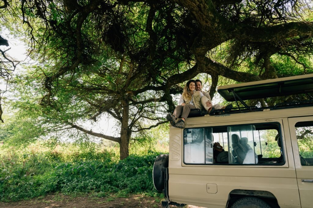perfect atmosphere for honeymoon safari